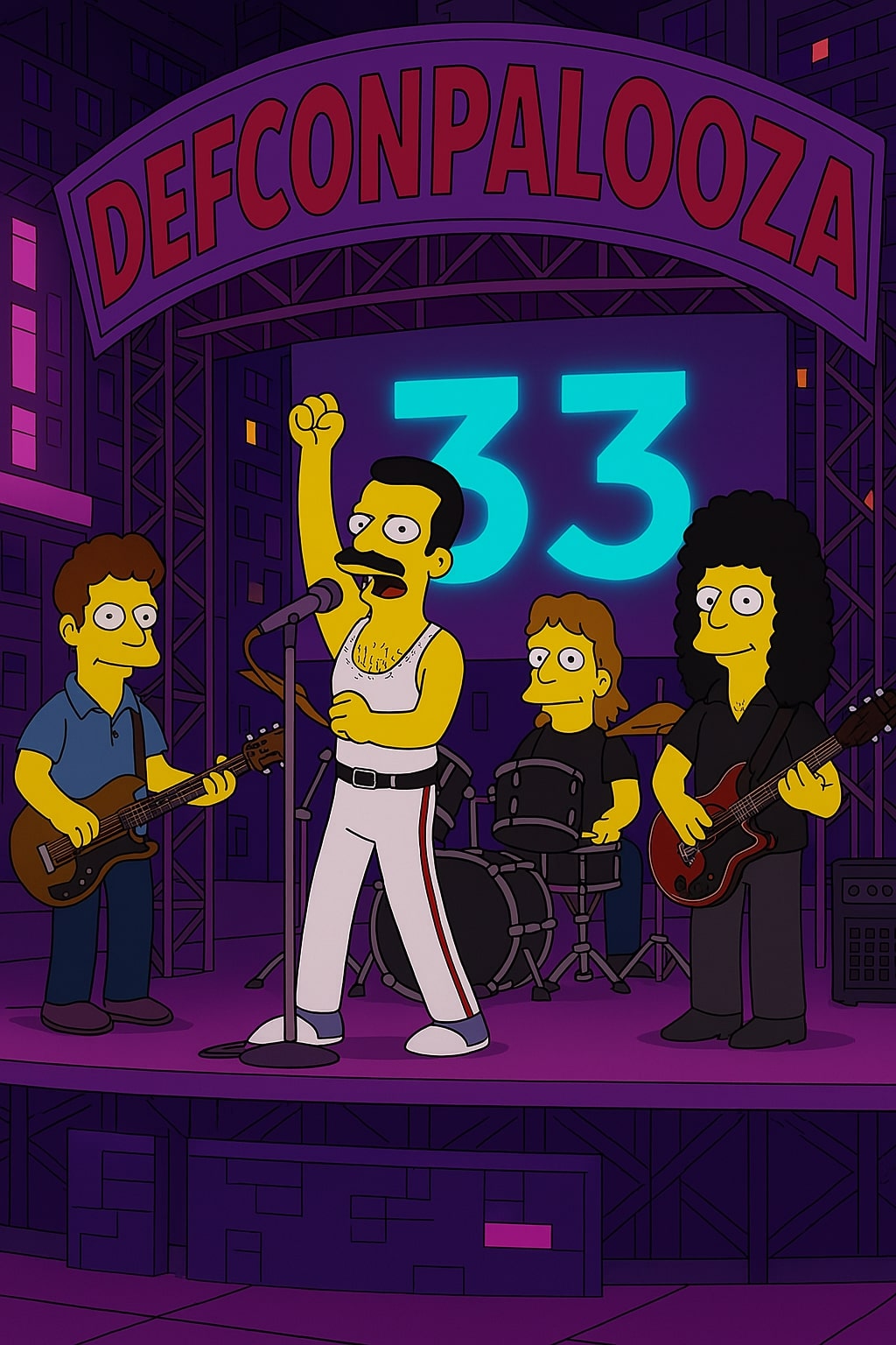 A pretty cool band playing at DEFCONPALOOZA
